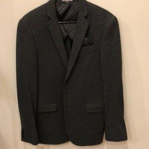 Dark grey express photographer blazer